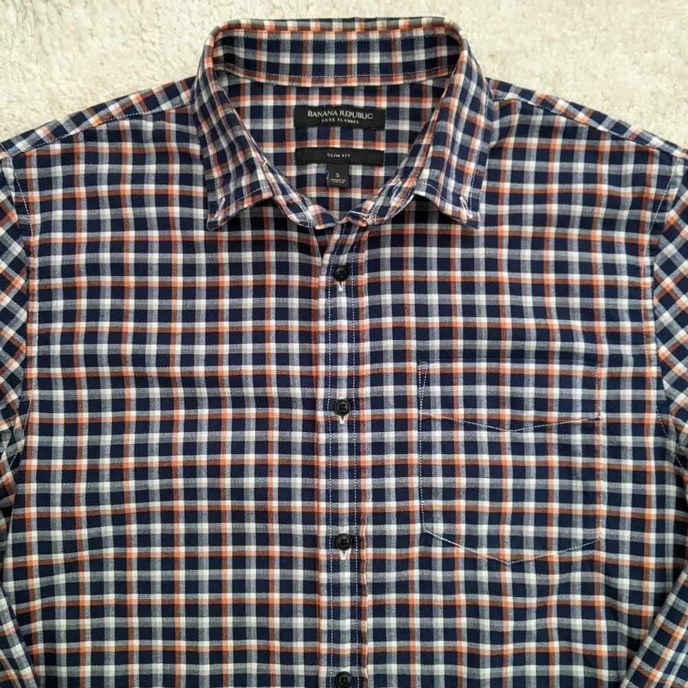 Banana Republic flannel shirt small